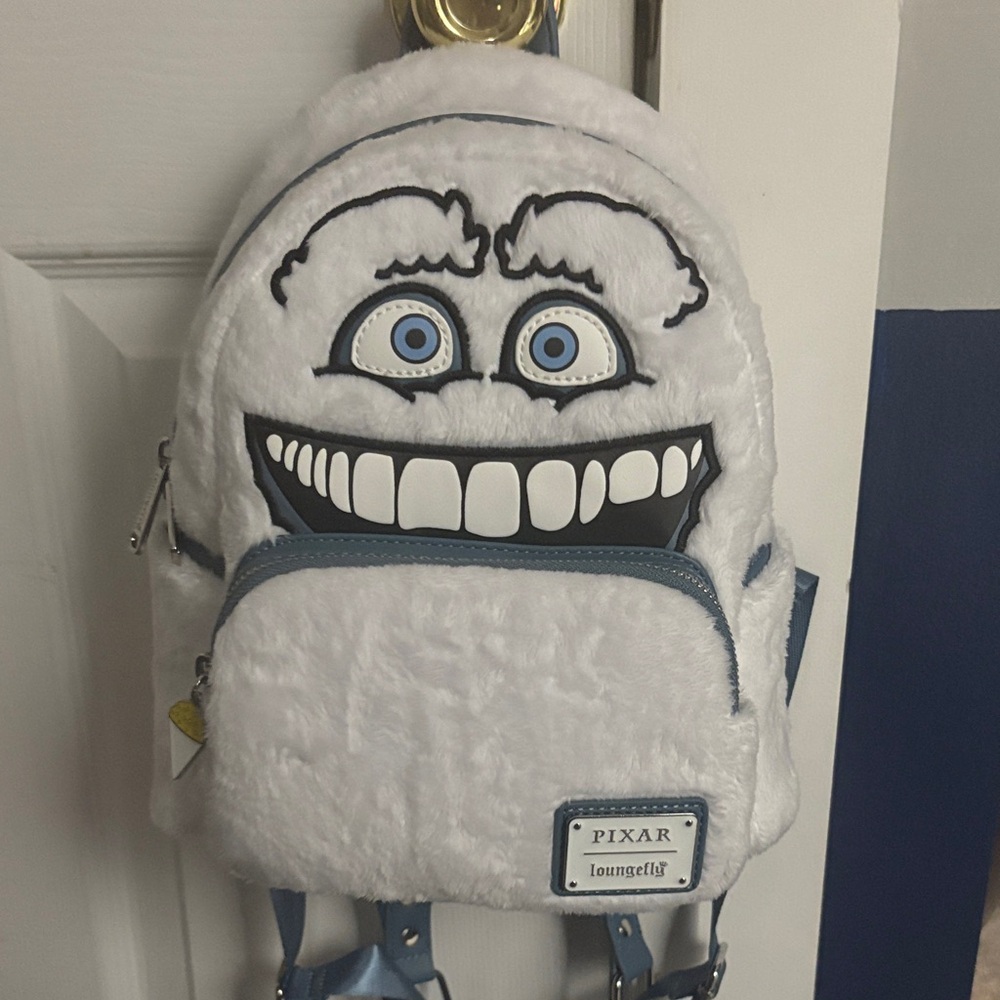 RareLoungefly Disney Monsters inc mini backpack-YetiSulleyMikeSnowcone
neverused